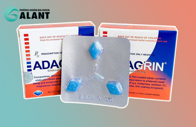 Adagrin là loại thuốc điều trị rối loạn cương dương