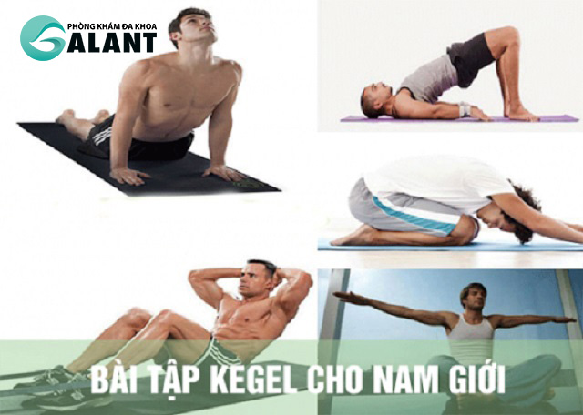 Bài tập Kegel cho nam giới bằng hình ảnh giúp người tập dễ thực hiện theo