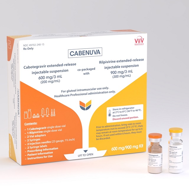 Cabenuva - thuốc chữa HIV mới nhất của Mỹ