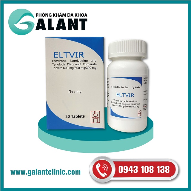 Thuốc ELTVIR được sử dụng để điều trị cho bệnh nhân nhiễm HIV