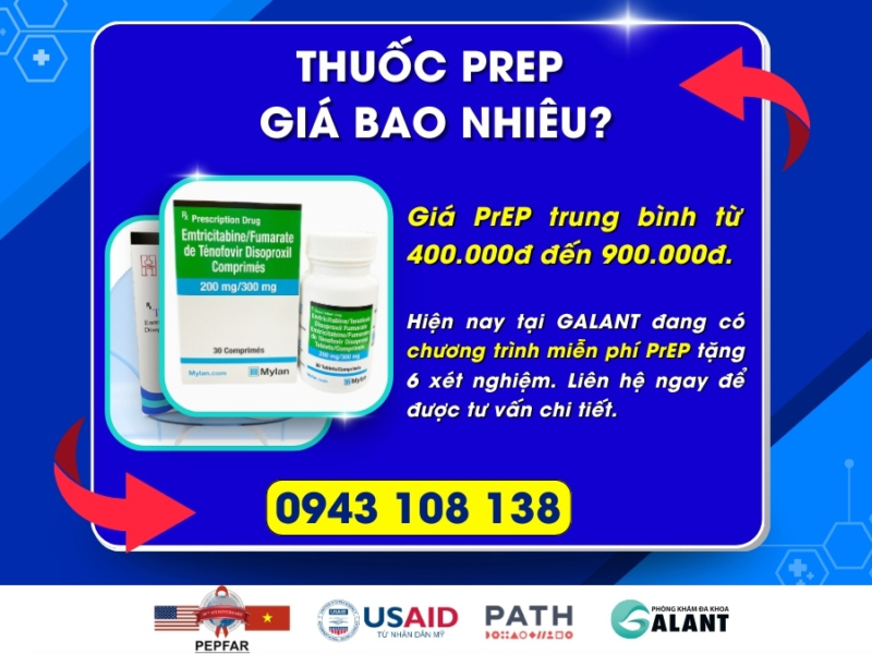 Thuốc PrEP Giá Bao Nhiêu? Cách Sử Dụng Thuốc PrEP đúng