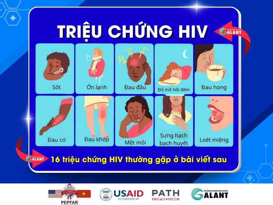 Triệu chứng HIV