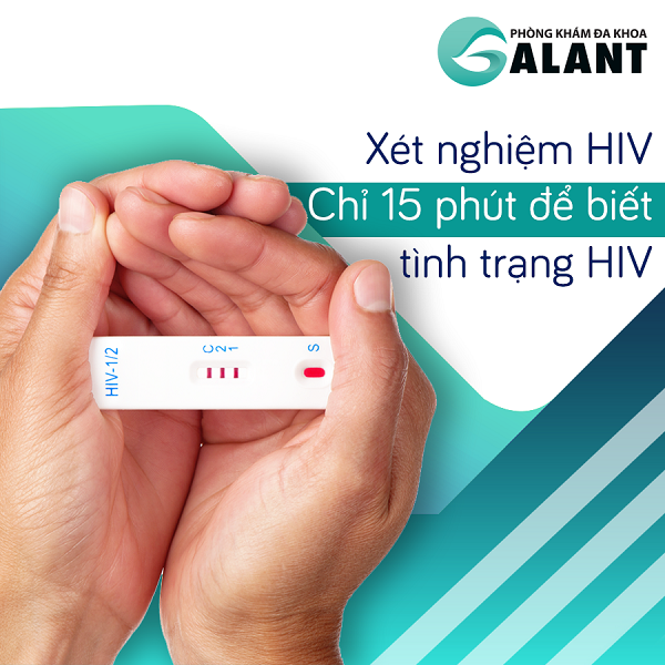 Xét nghiệm nhanh virus HIV cho kết quả nhanh chóng