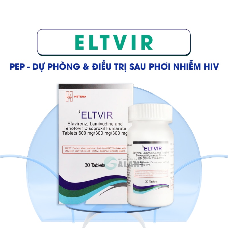 Thuốc ELTVIR - điều trị và dự phòng sau phơi nhiễm HIV