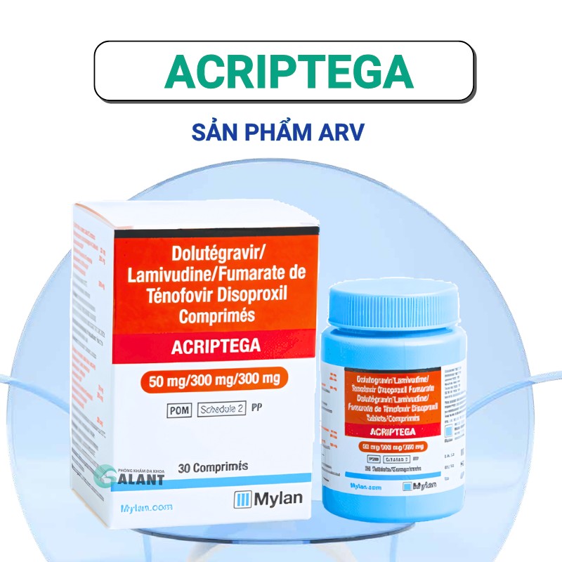 ACRIPTEGA - Điều trị HIV (ARV)