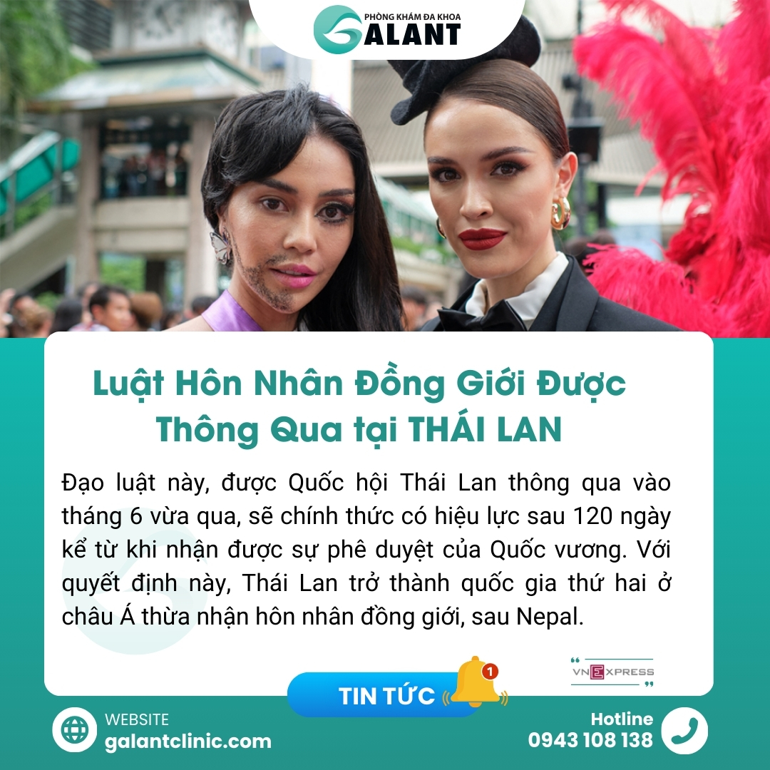 Luật Hôn Nhân Đồng Giới Được Thông Qua tại THÁI LAN