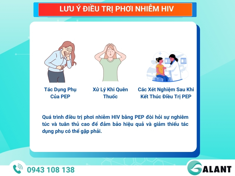 Tác dụng phụ của PEP cần lưu ý