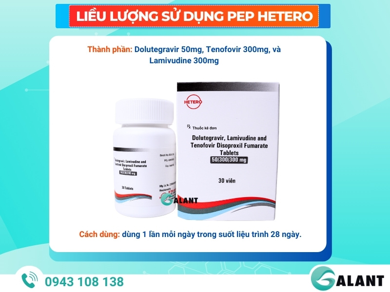 Liều lượng cách sử dụng PEP