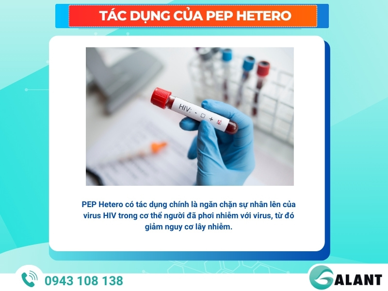 Tác dụng của PEP Hetero