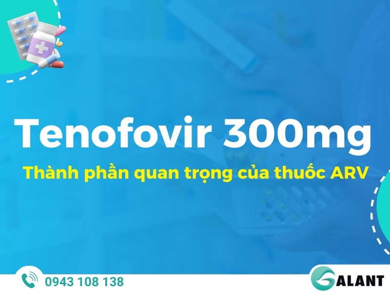 Tenofovir 300mg trong ARV