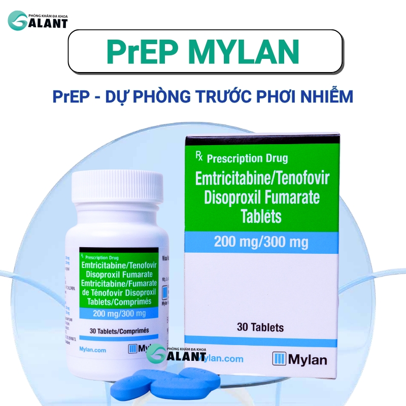 PrEP MYLAN - Dự phòng phơi nhiễm HIV