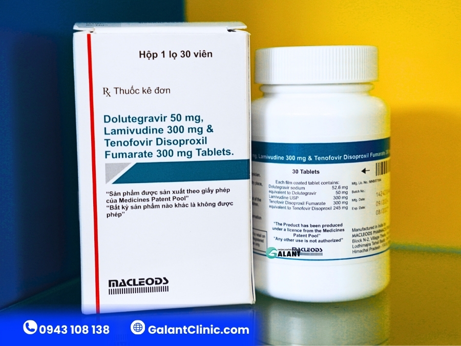 ARV Macleods TLD - ĐIều trị HIV
