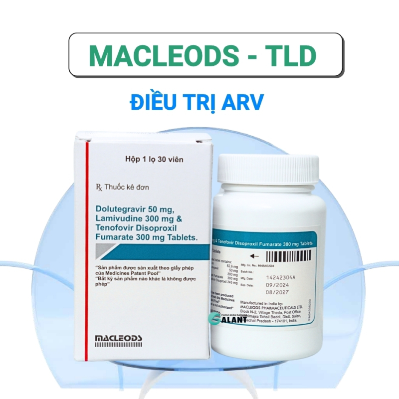 MACLEODS TLD 50 300 300 - ĐIỀU TRỊ ARV