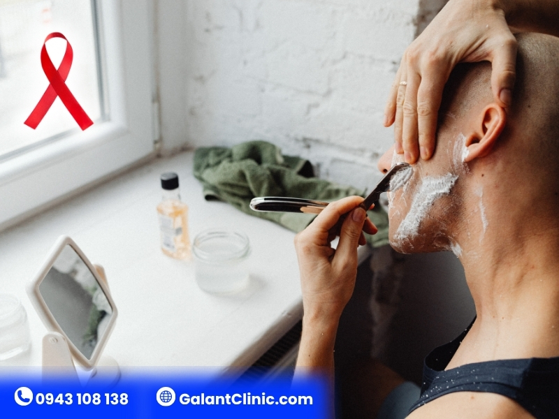 Virus HIV sống được bao lâu trên quần áo và dao cạo râu? 2 Virus HIV sống được bao lâu trên dao cạo râu