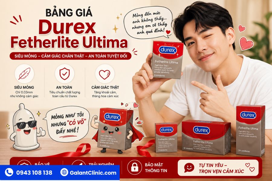 Durex Fetherlite Ultima: Review Chi Tiết, Bảng Giá Và Nơi Mua Chính Hãng 3 Bảng Giá Durex Fetherlite Ultima Mới Nhất
