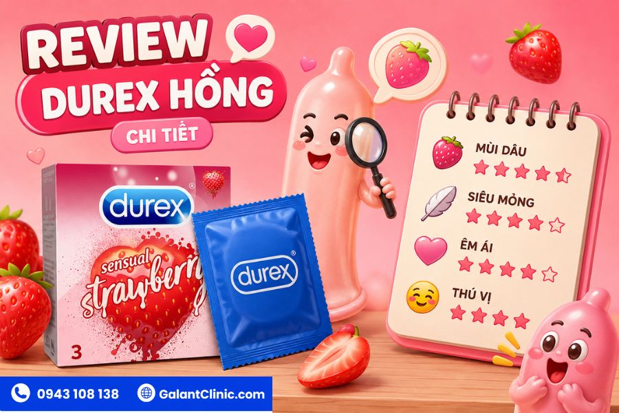 Review Durex Hồng Chi Tiết