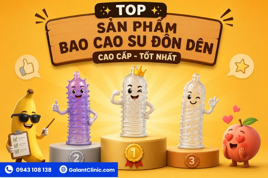 Bao Cao Su Đôn Dên Cao Cấp: Tác Dụng, Top Sản Phẩm Và Giá Mua Tốt 3 Top Sản Phẩm Bao Cao Su Đôn Dên Cao Cấp Tốt Nhất